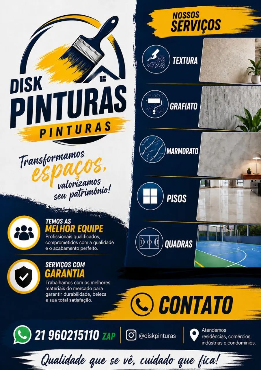 Pinturas em geral