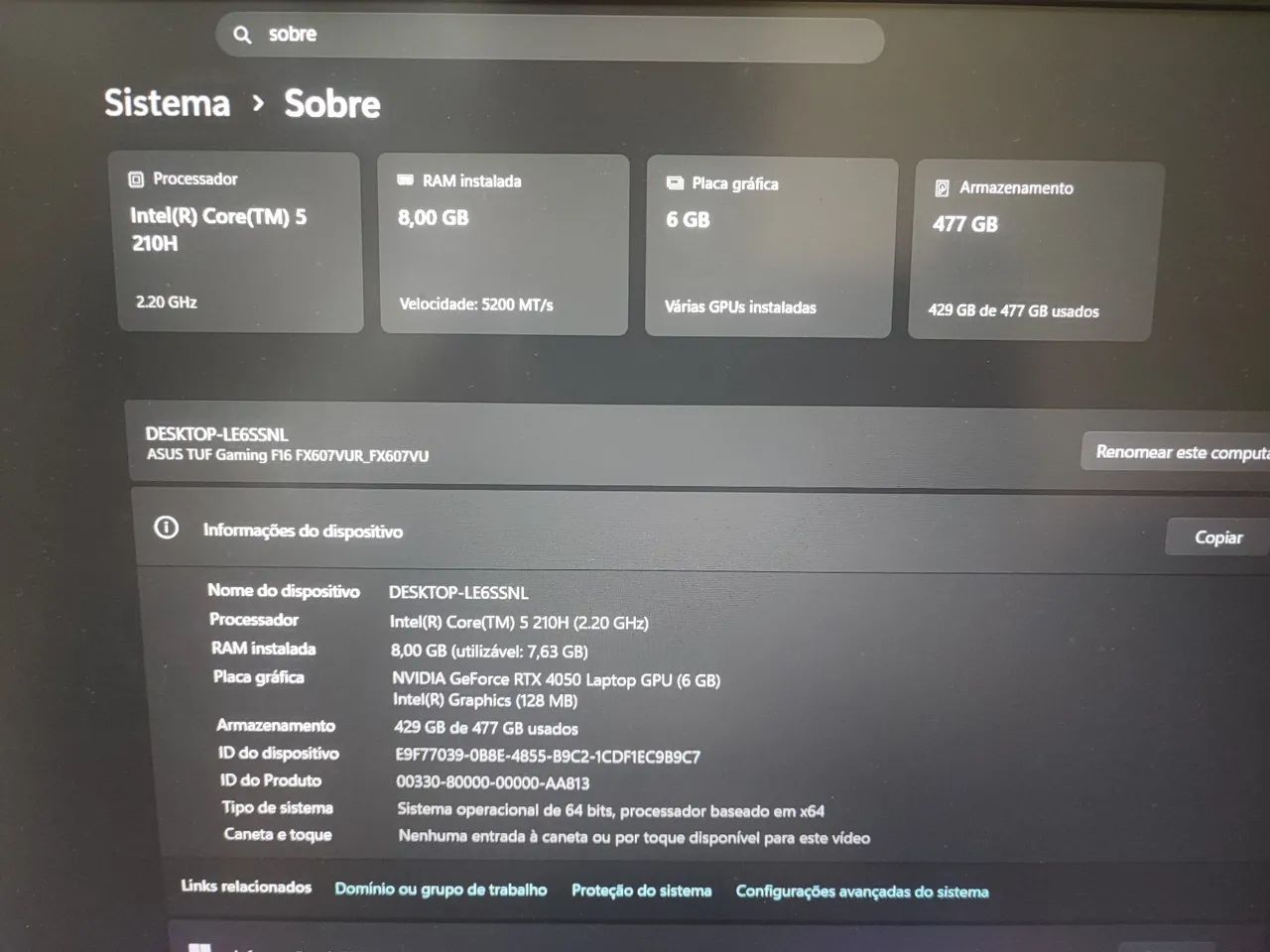 Asus tuf gaming - Foto 4