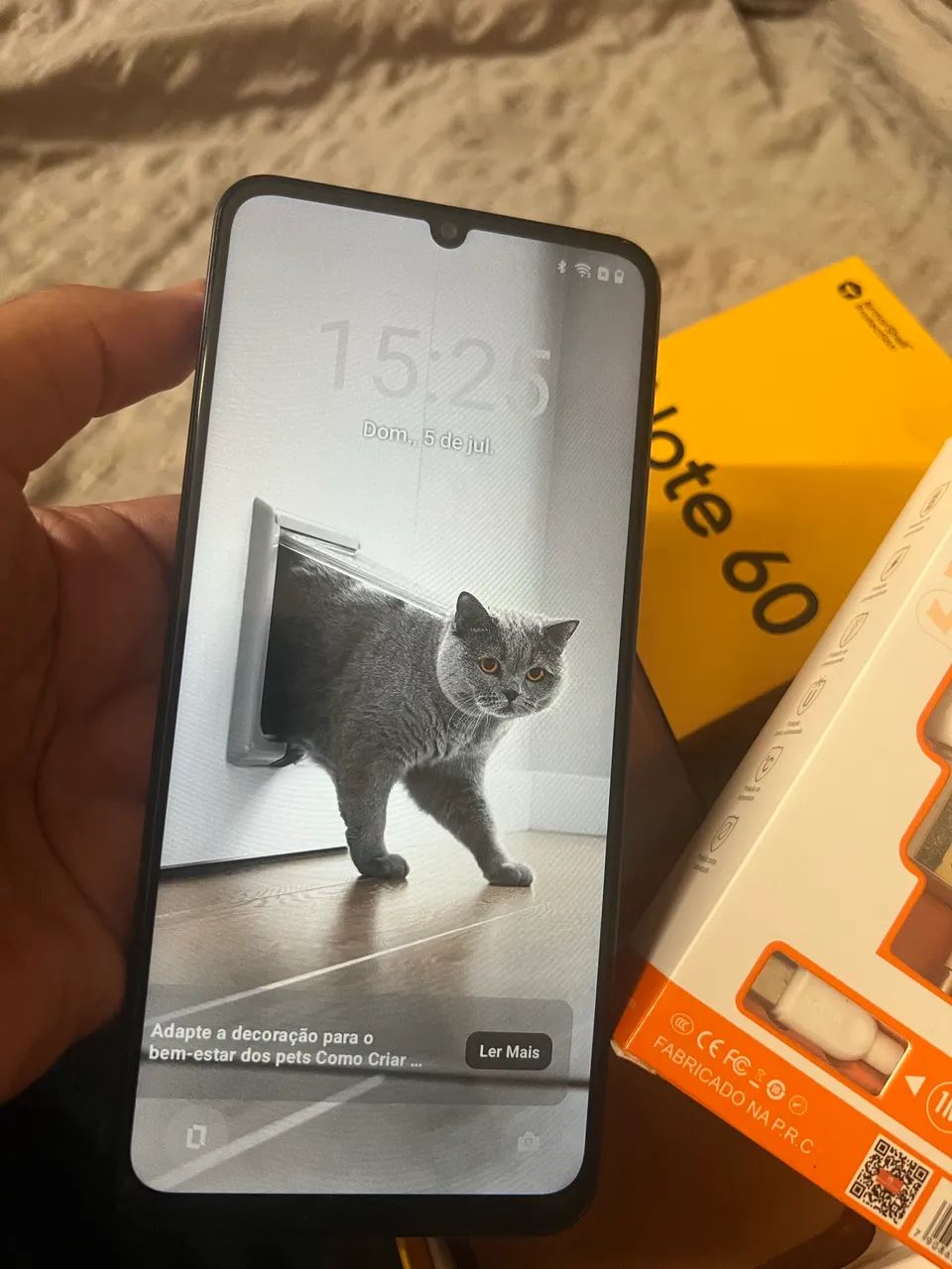 Celular semi novo Realme note 60 - Foto 2