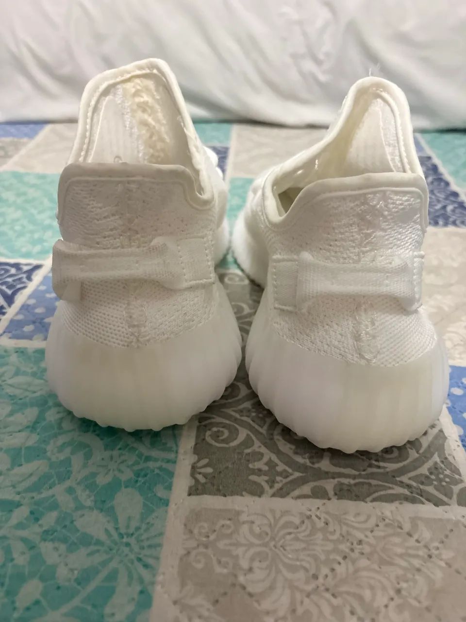 yeezy branco novo 41br - Foto 4