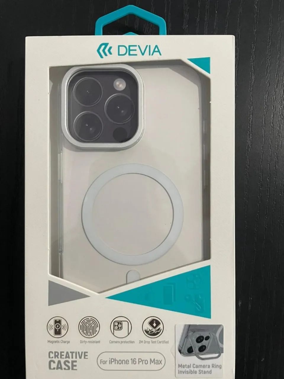 Capa IPhone 16 Pro Max C/ carregamento indução