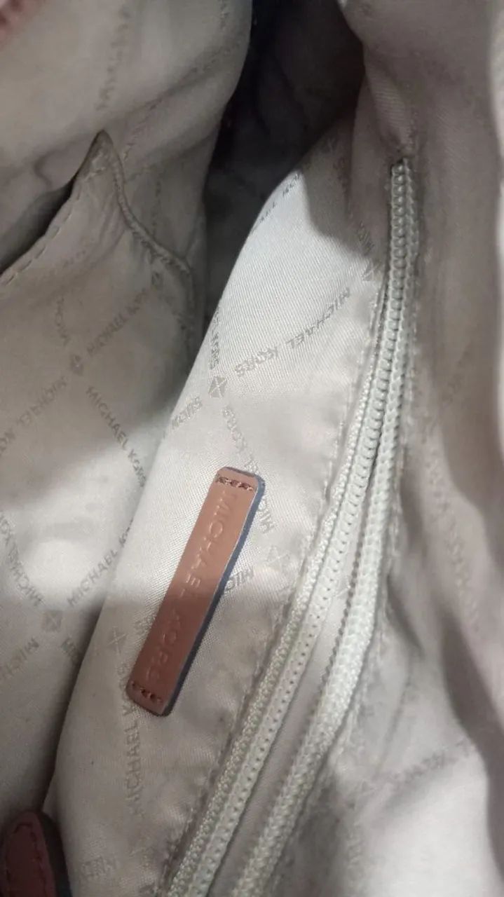 Bolsa de ombro Michael Kors caramelo - Foto 5
