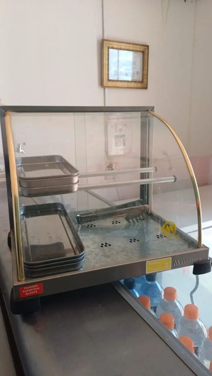 Estufa para salgados 6 bandejas 
