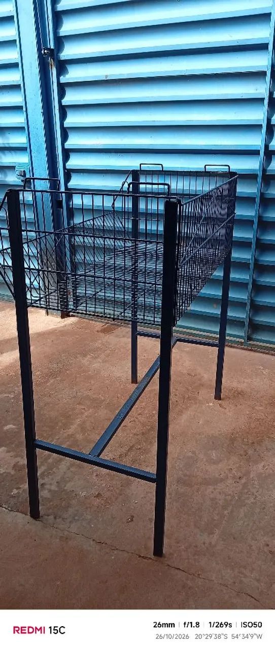 Cesto para loja de grade reforçada  - Foto 2