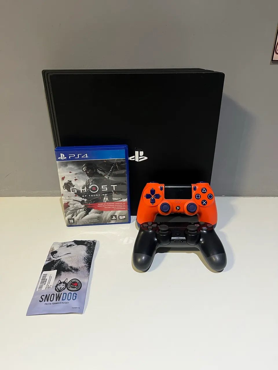 Ps4 Pro 800gb + Jogos - Foto 5