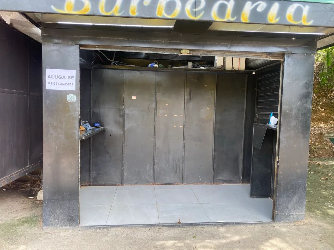 Trailer quiosque 3,5x1,40
