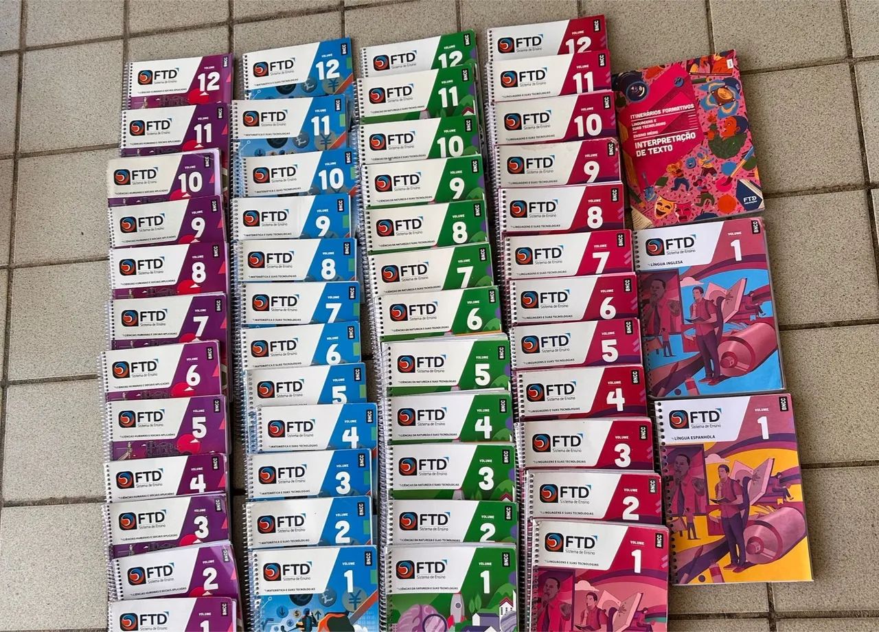 Livros FTD SE 2° Ano ensino médio 