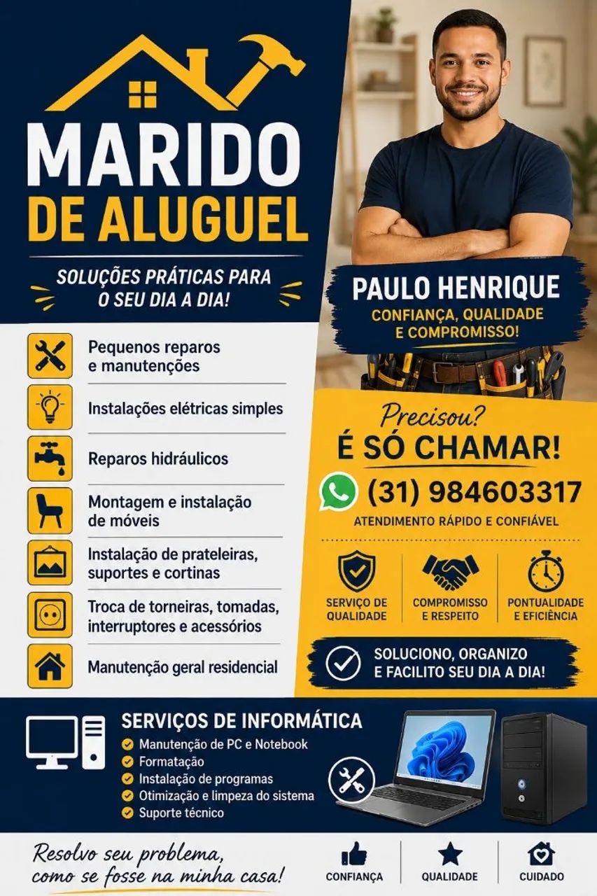 MARIDO DE ALUGUEL - PAULO HENRIQUE