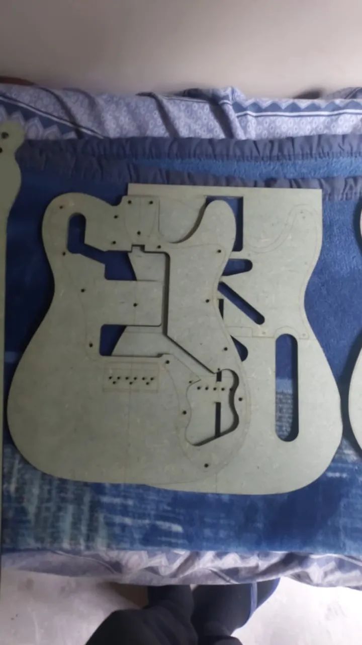 Gabaritos de Telecasters- Thinline, a Custom e a Deluxe - Foto 5
