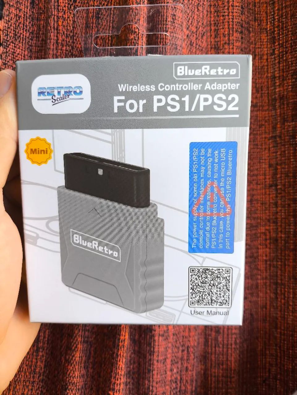 Vende-se blueretro para ps1 PS2  170R$ pra conectar controles de ps3 ps4 ps5 no ps1 PS2.