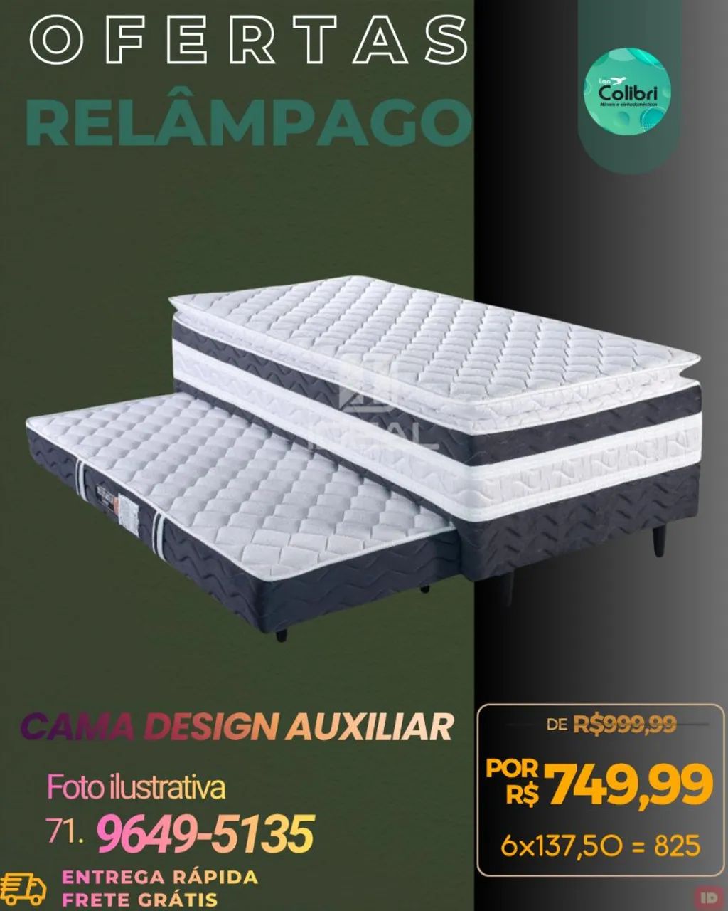 Cama Box Solteiro  - Foto 5