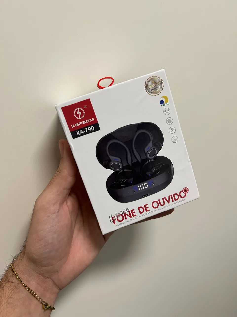 Fone de ouvido Bluetooth carregamento rápido  - Foto 3