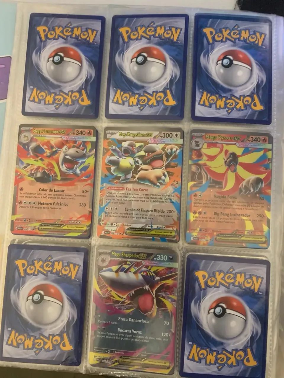 Coleção cartas pokémon com binder  - Foto 3