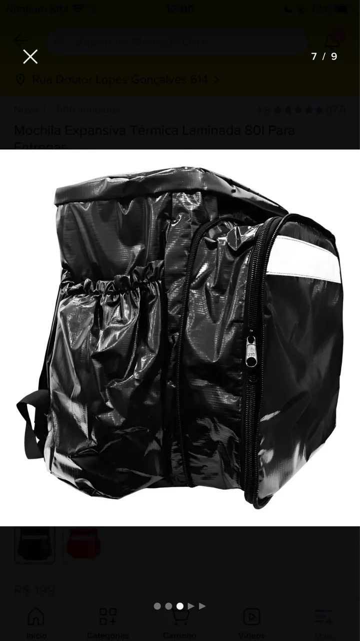 BAG TÉRMICA 80L - GRANDE CAPACIDADE - Foto 3