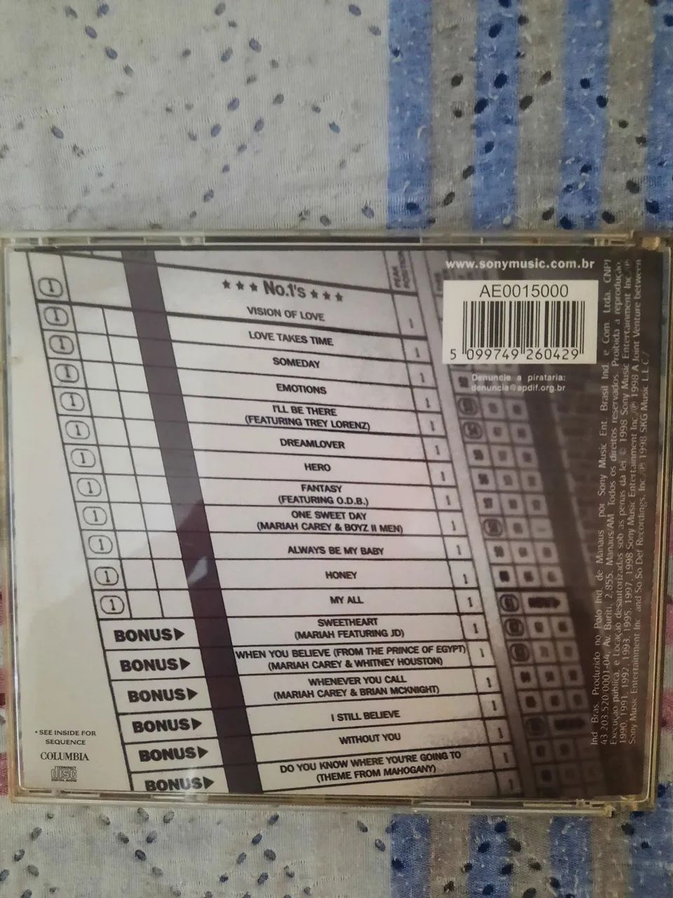 Cd Mariah Carey - Foto 2