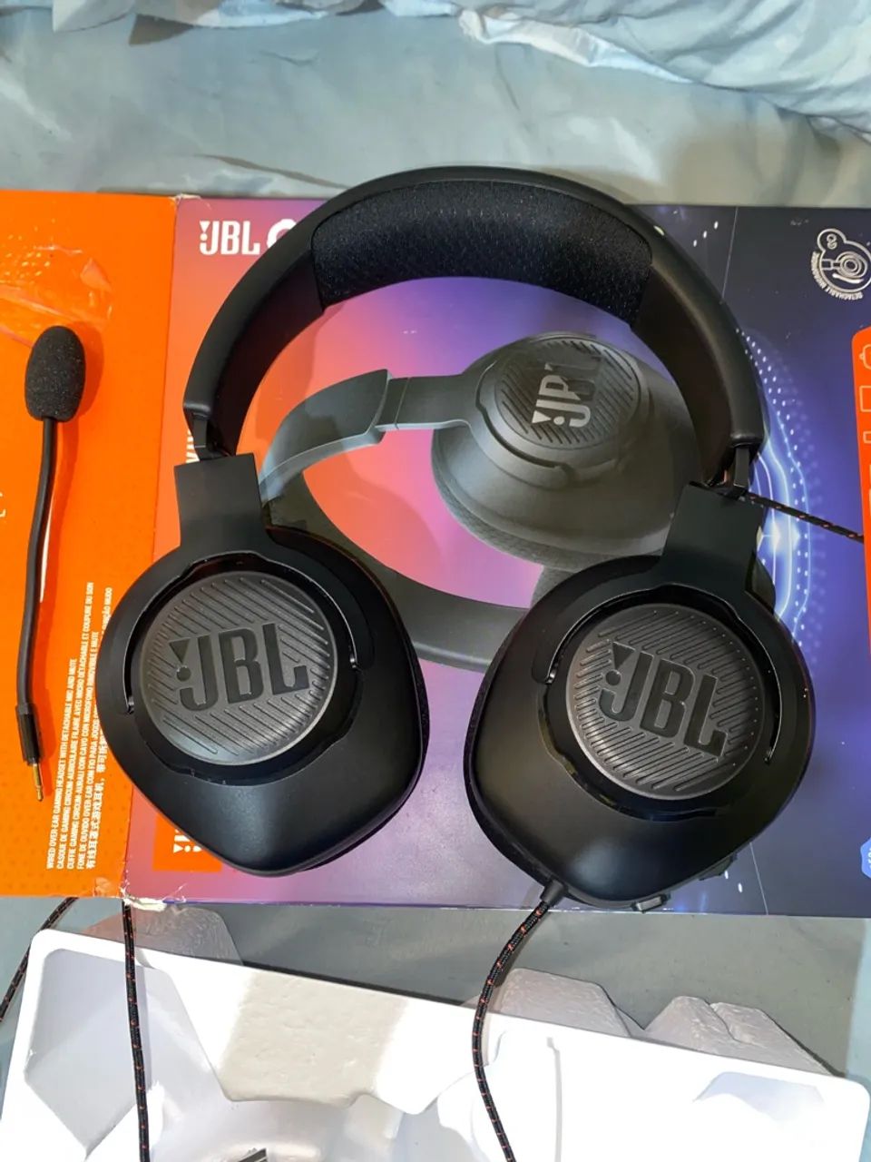 Headset Gamer JBL Quantum 100 M2 com Microfone - Original - Foto 3