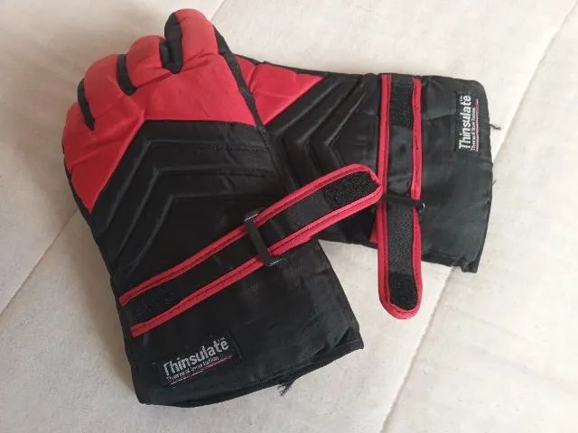 Luva impermeável com velcro para frio ou neve - G - Foto 2