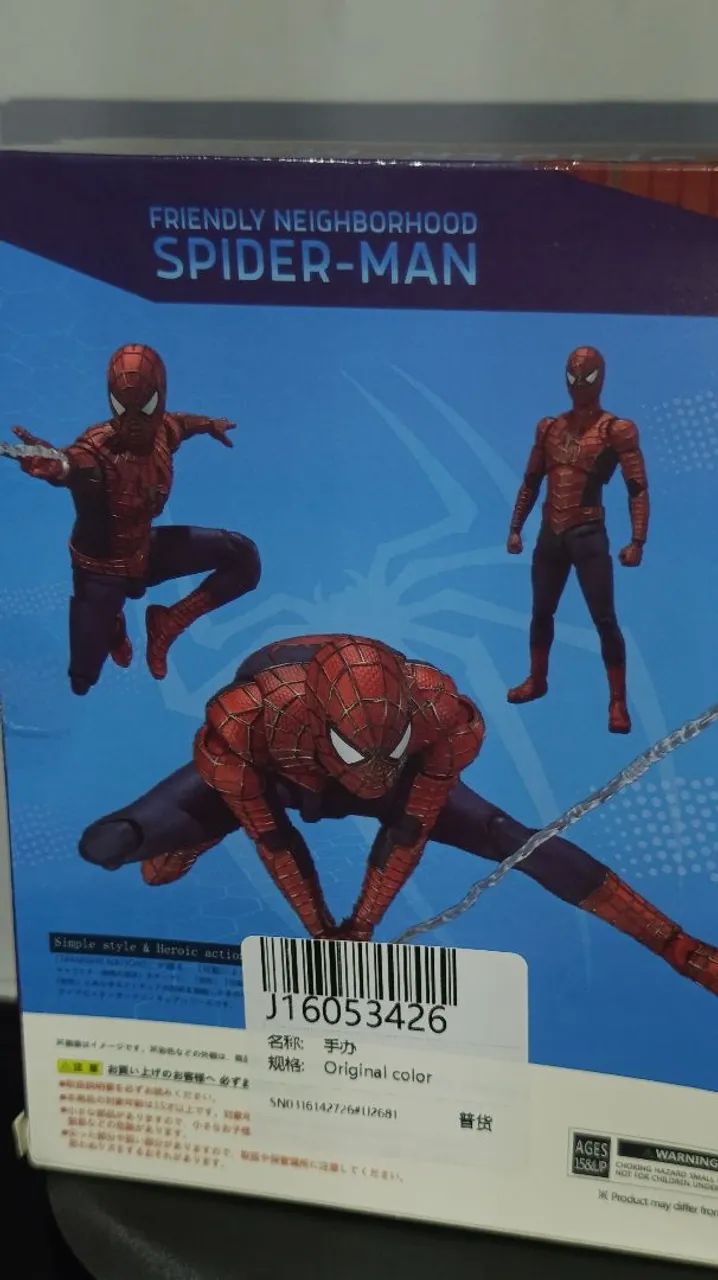 Spider Tobey articulado na caixa - Foto 5