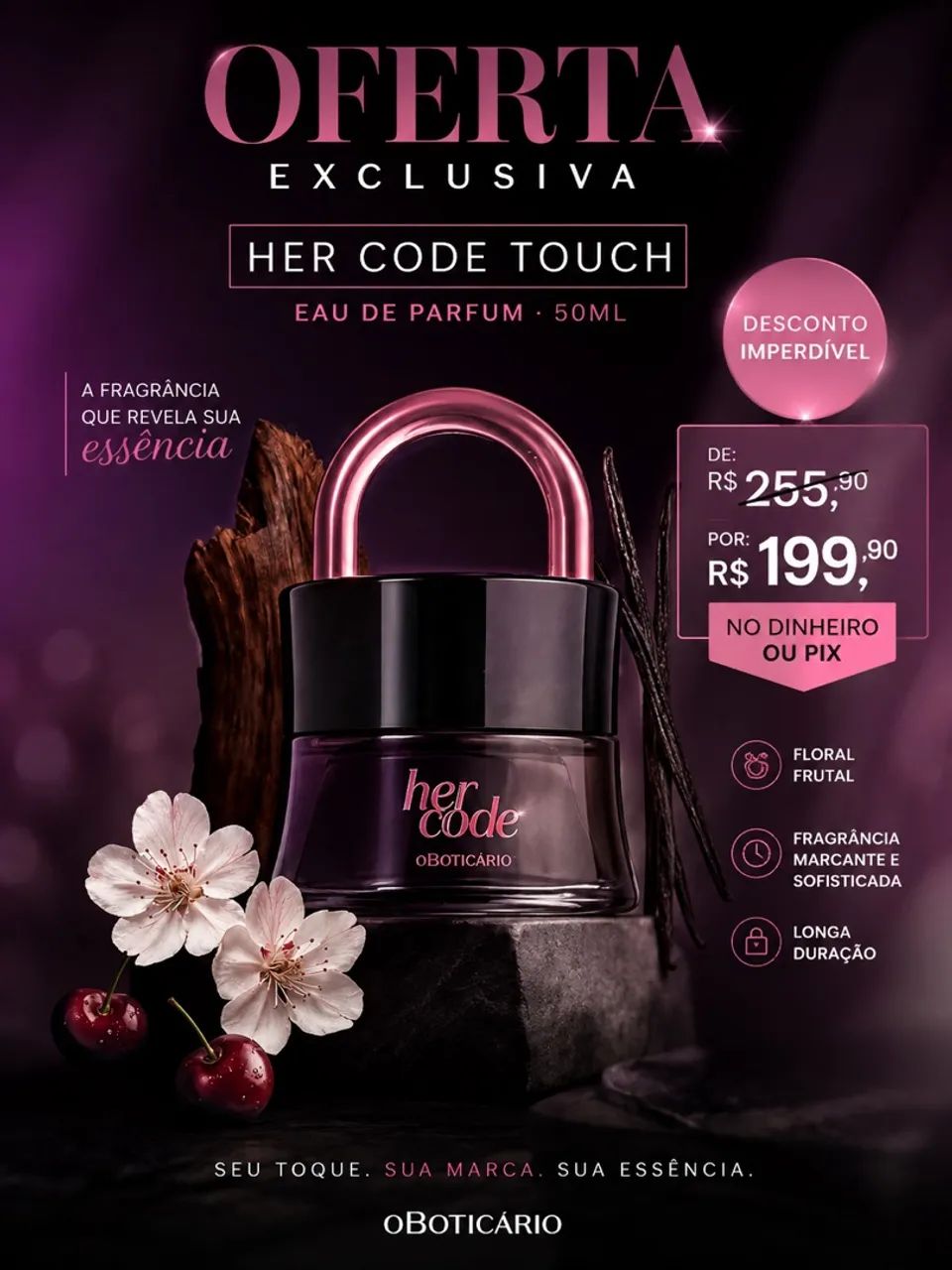 Her Code Touch Eau De Parfum 50ml