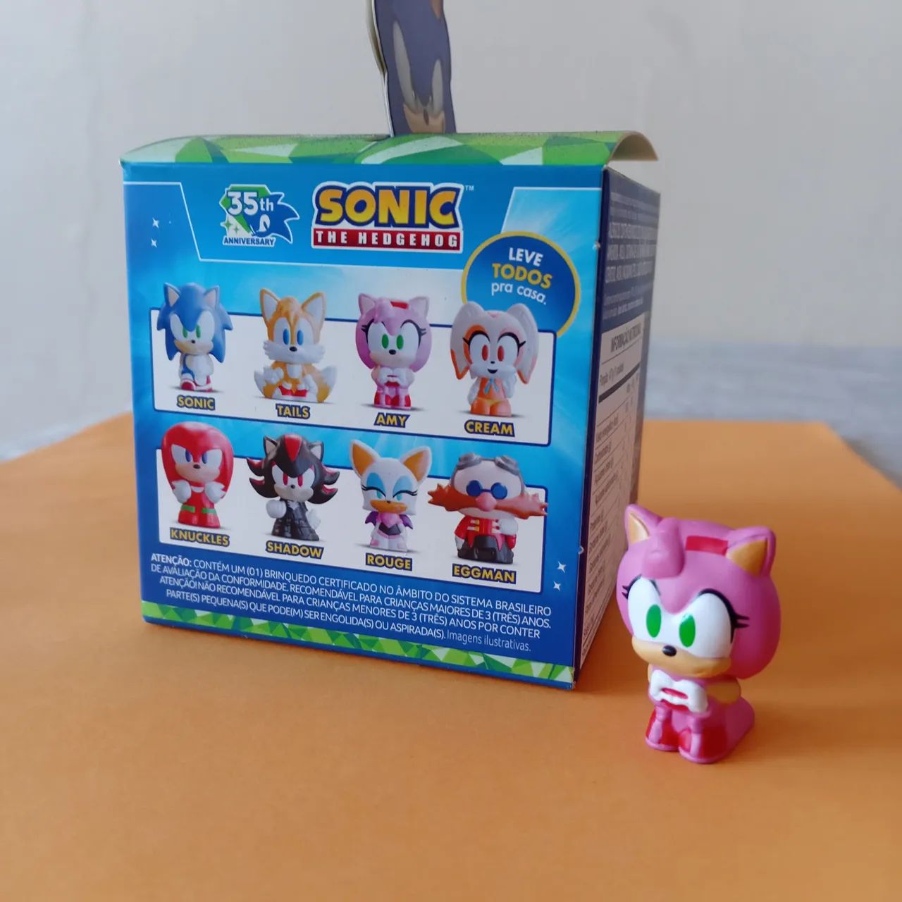 Gogo Amy de Sonic da Cacau Show.  - Foto 3