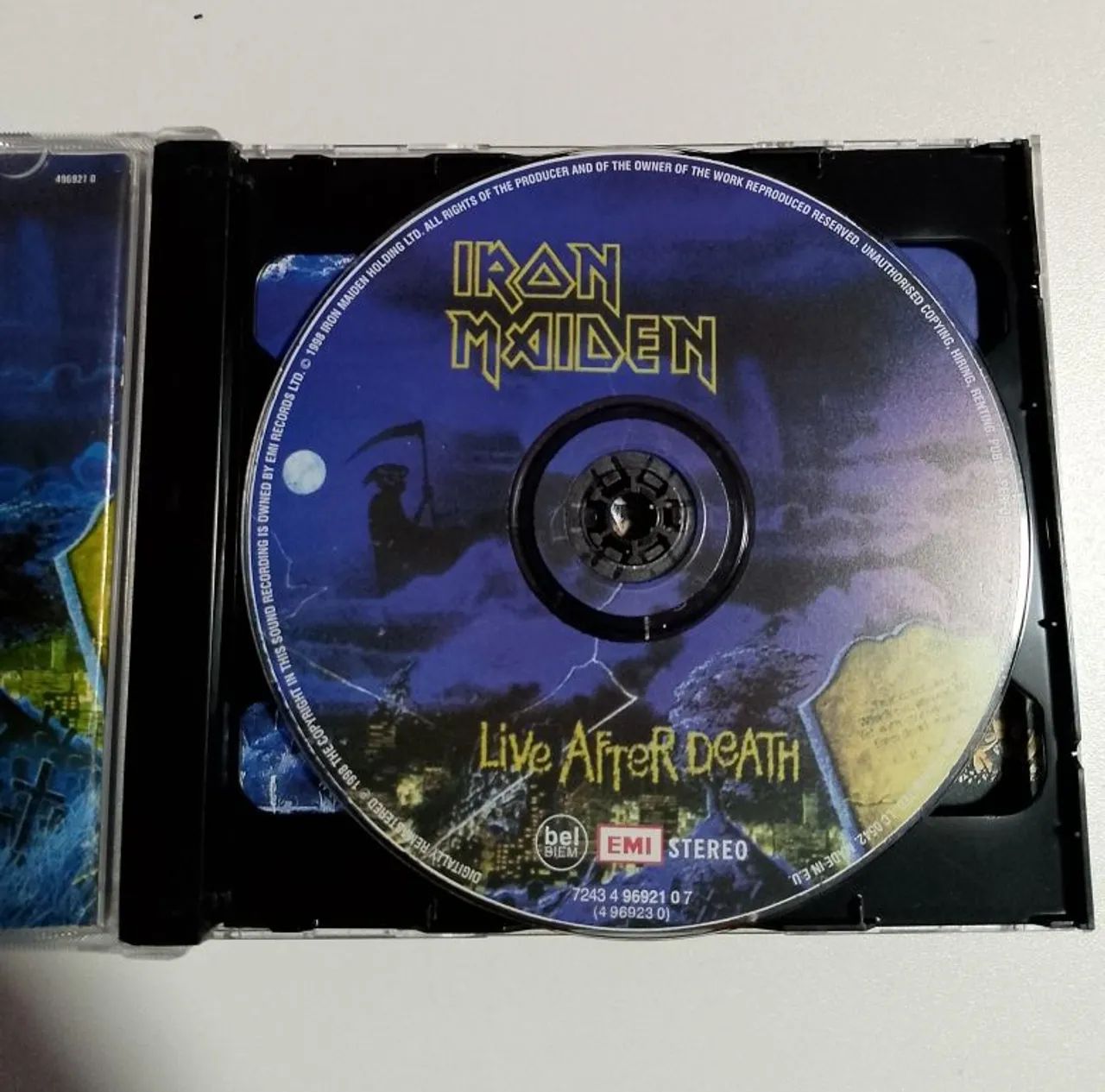 CD iron maiden duplo importado live after death - Foto 5