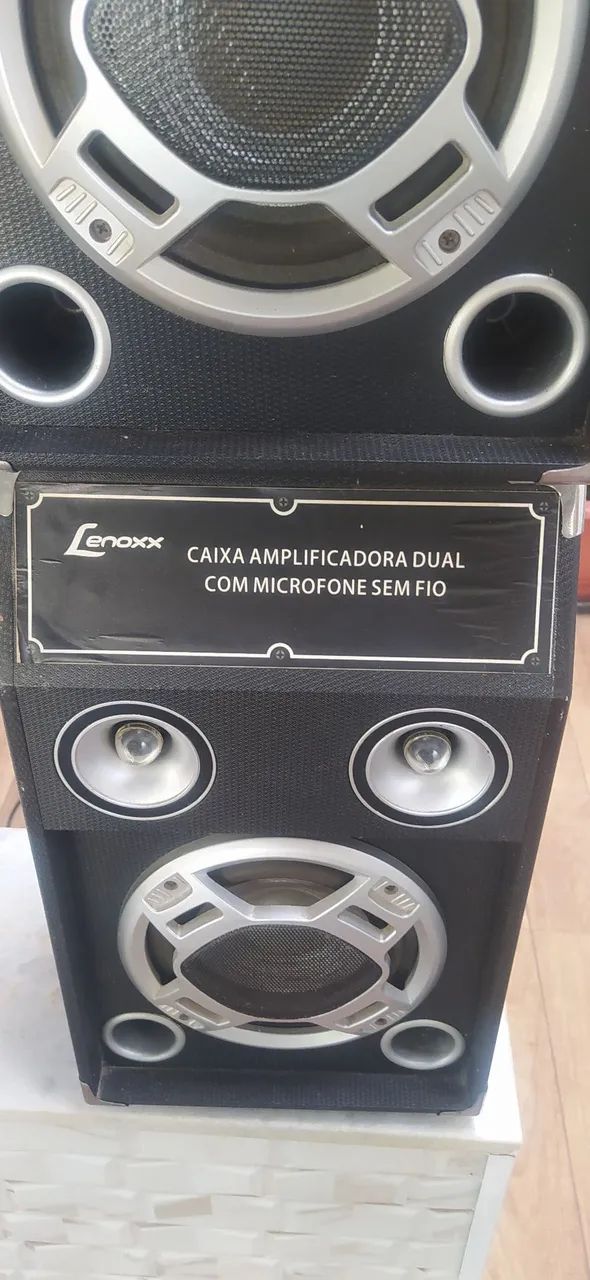 Par de caixas amplificadas leia  - Foto 5