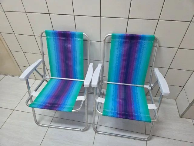 Cadeira de Praia (valor das duas) 
