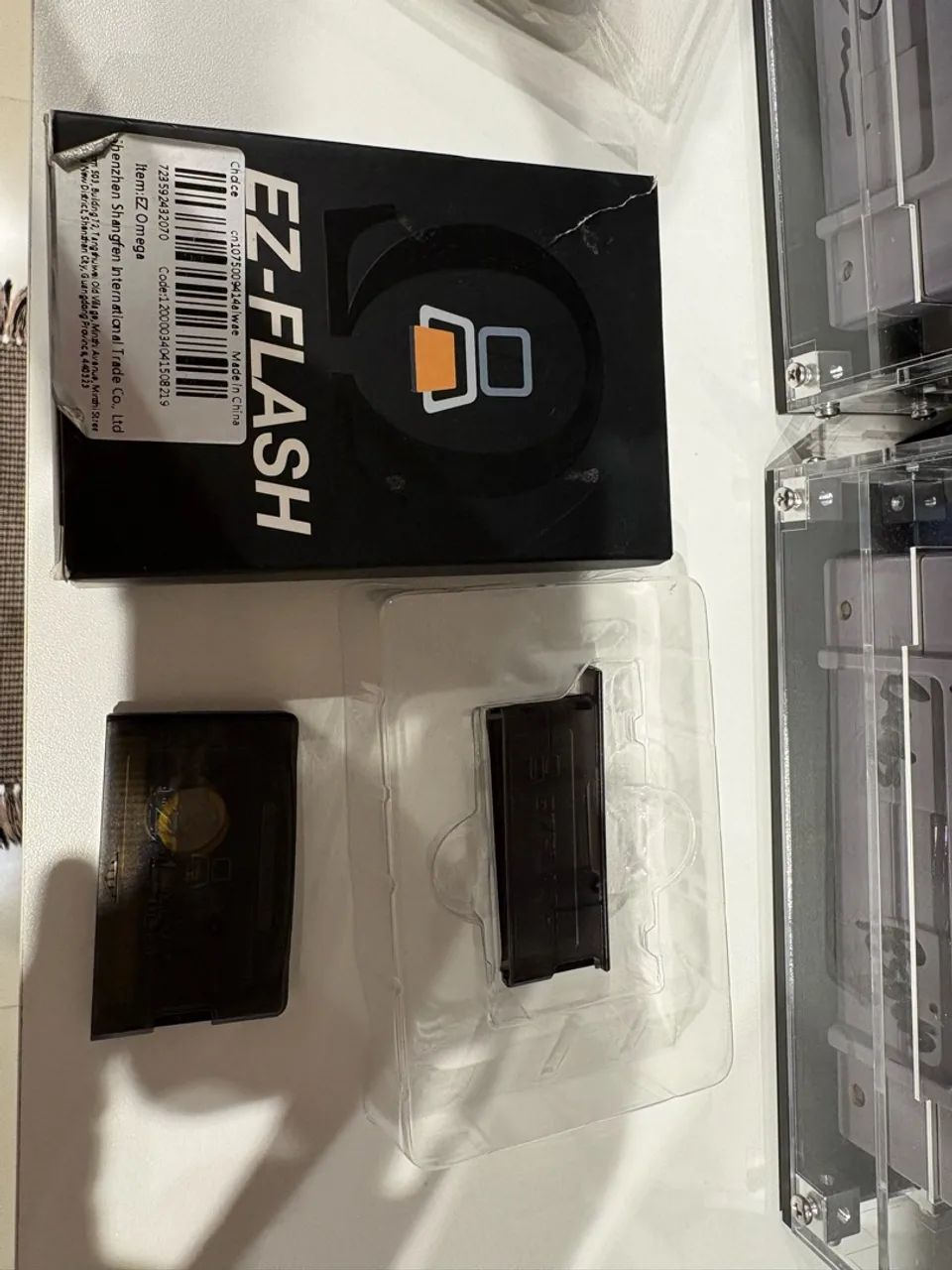 GBA SP AGS 101 com tela ips e Everdrive EZ Flash Omega - Foto 5