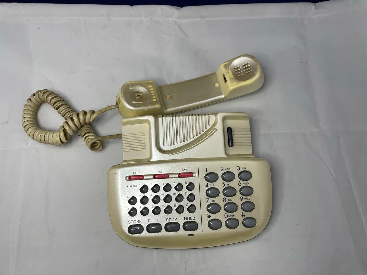 Telefone Fixo Perolado Vintage  - Foto 2