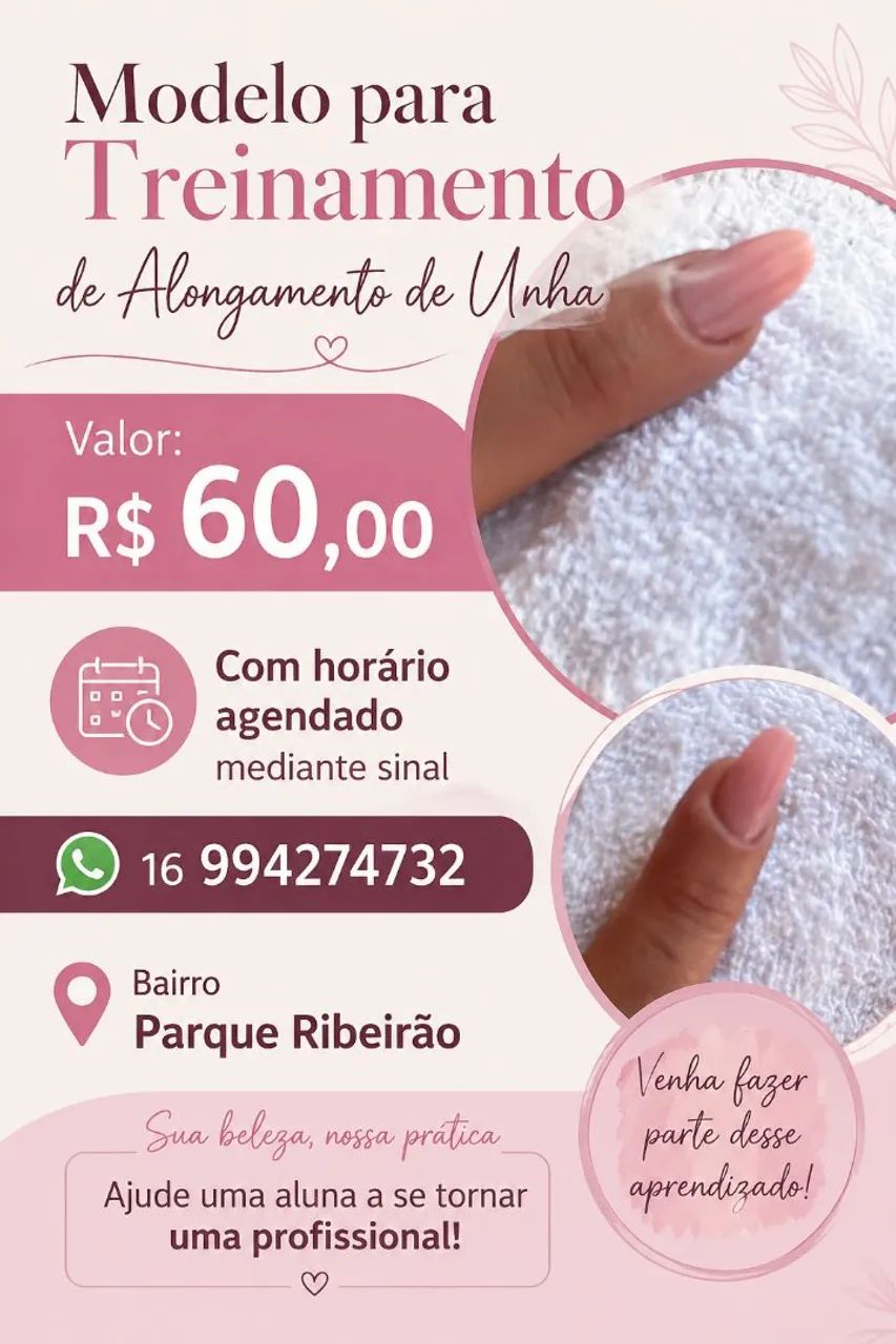 Alongamento de unha