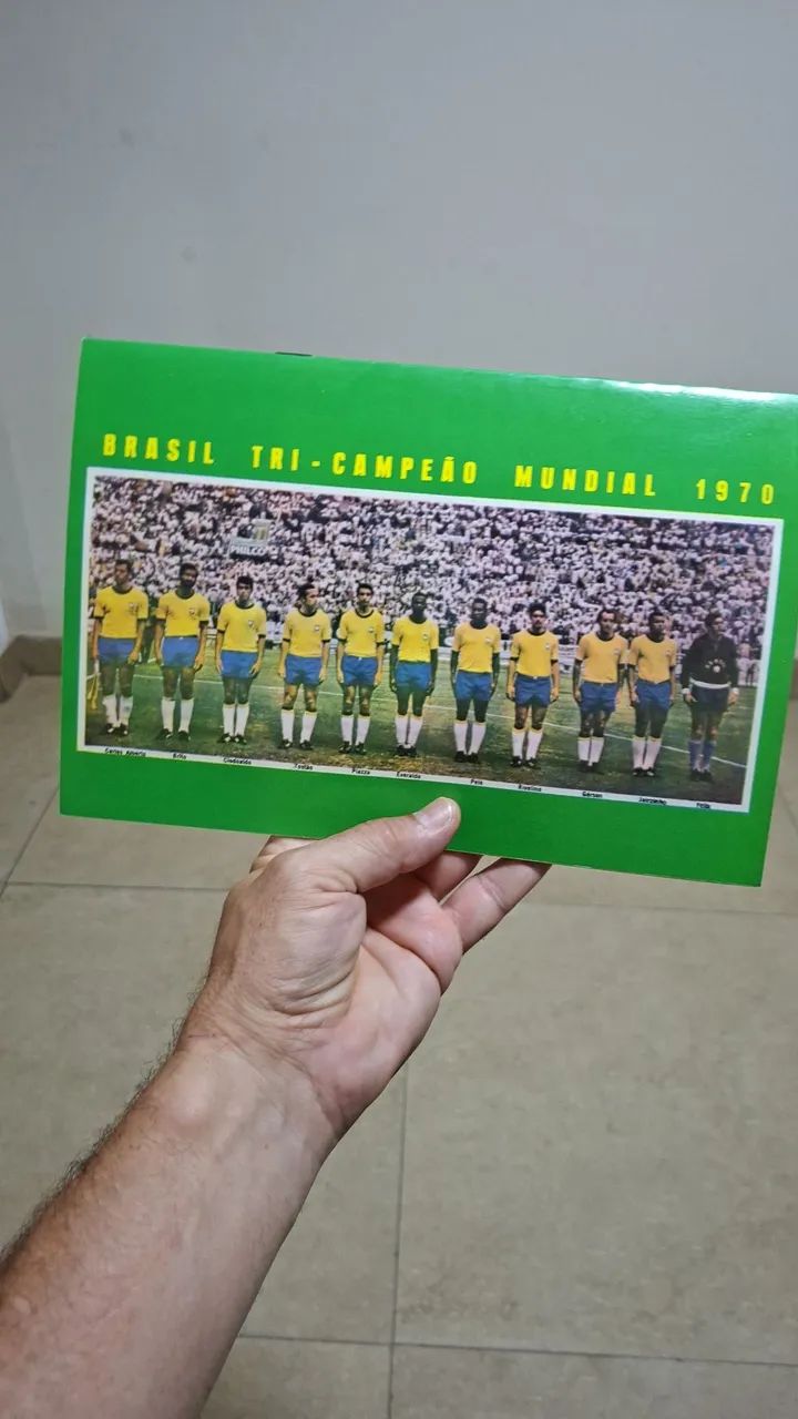 Álbum figurinhas goleadores da copa México 70 - Foto 4