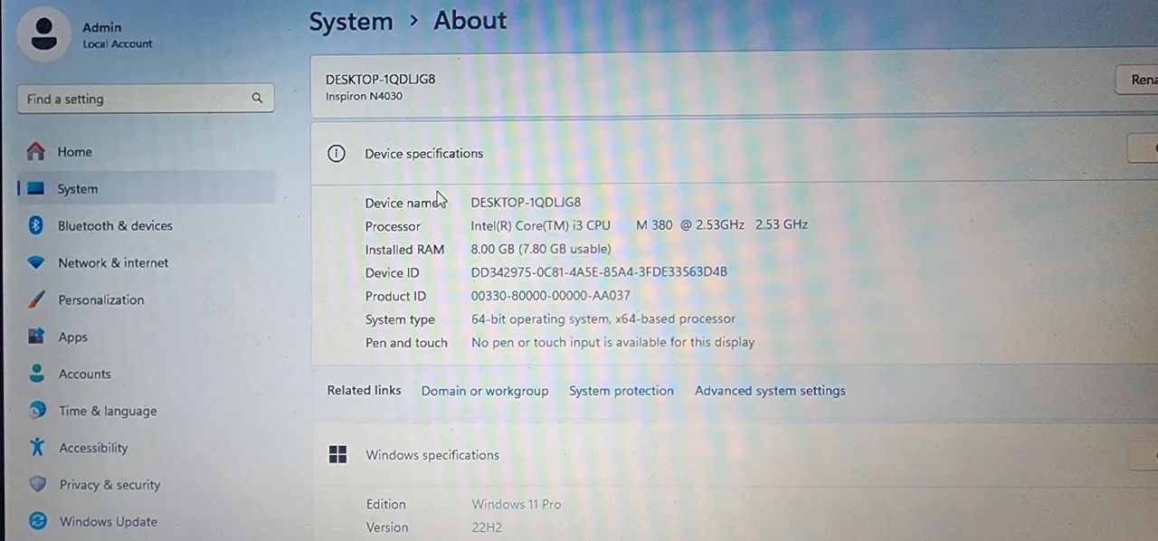 Dell i3 8gb Ram 240gb SSD - Pra Vender Hoje - Foto 5