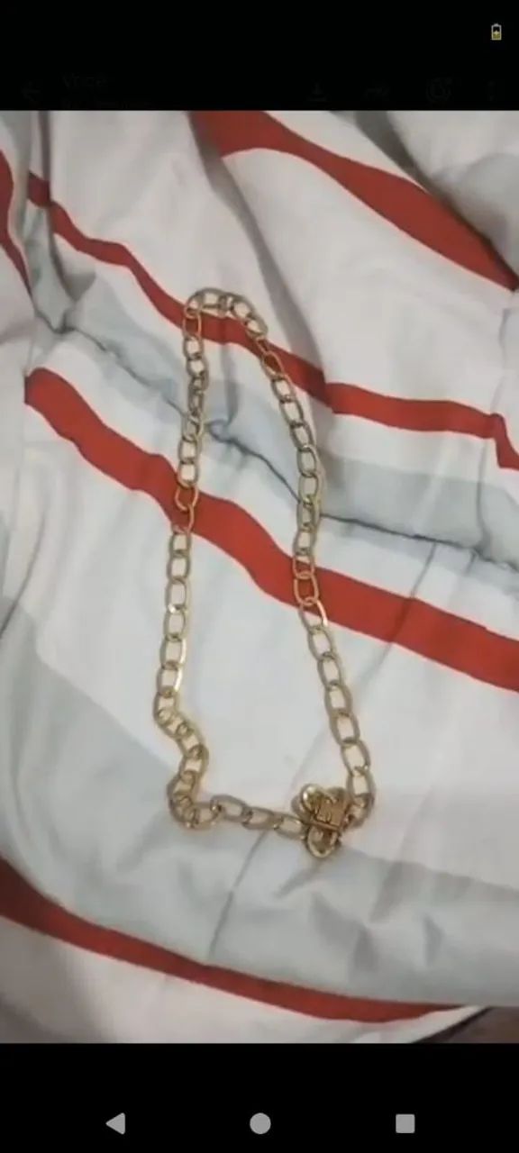 Cordão Moeda Antiga