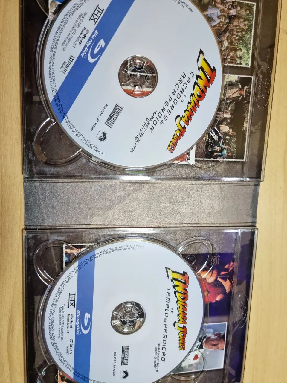 Blu-ray box coleçao Indiana Jones com 4 filmes - Foto 3
