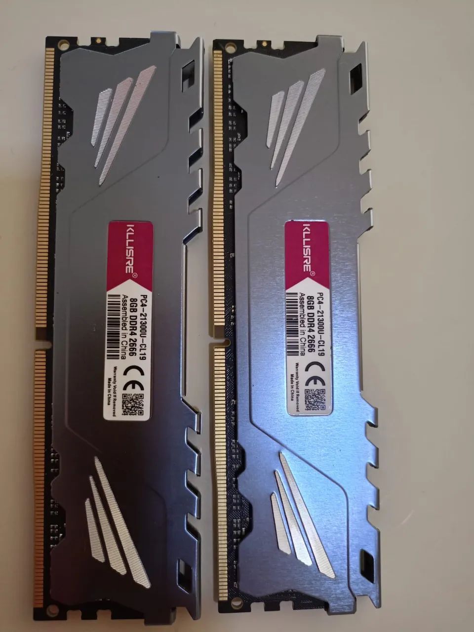 Memória ram 8x2 ddr4 2666mhz 