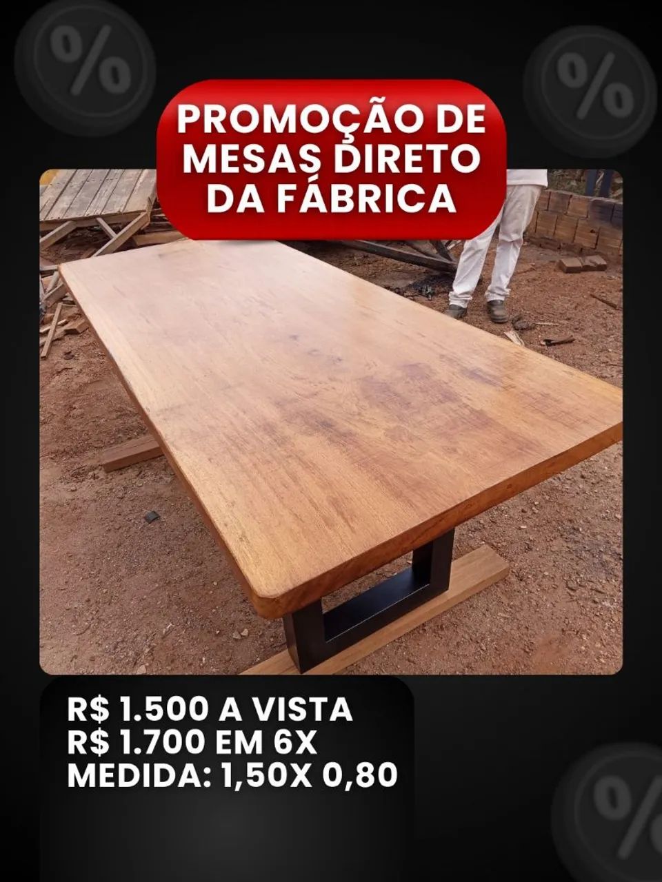 Mesas direto da fábrica  - Foto 2