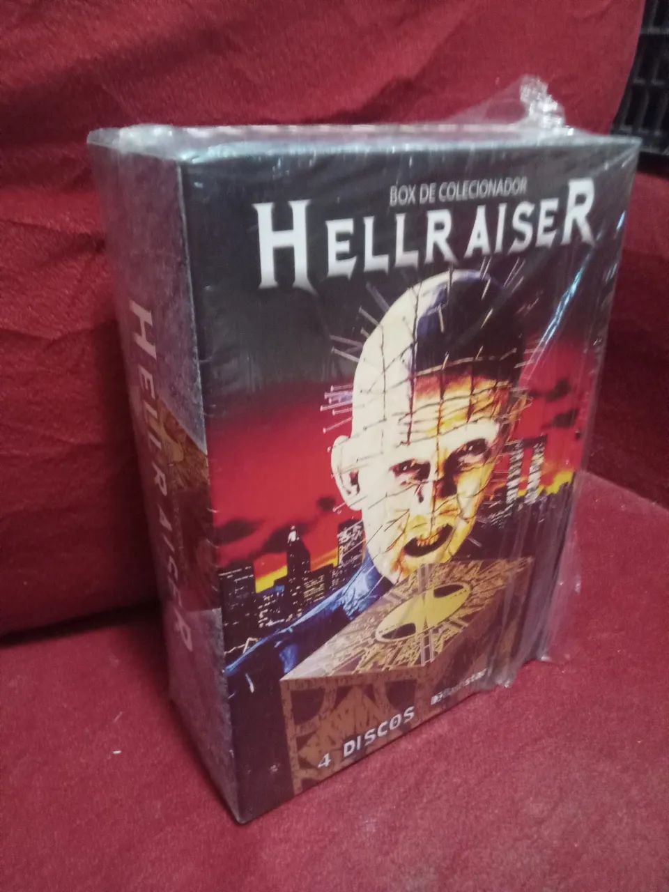 Box de Colecionador Hellraiser 4 DVDs