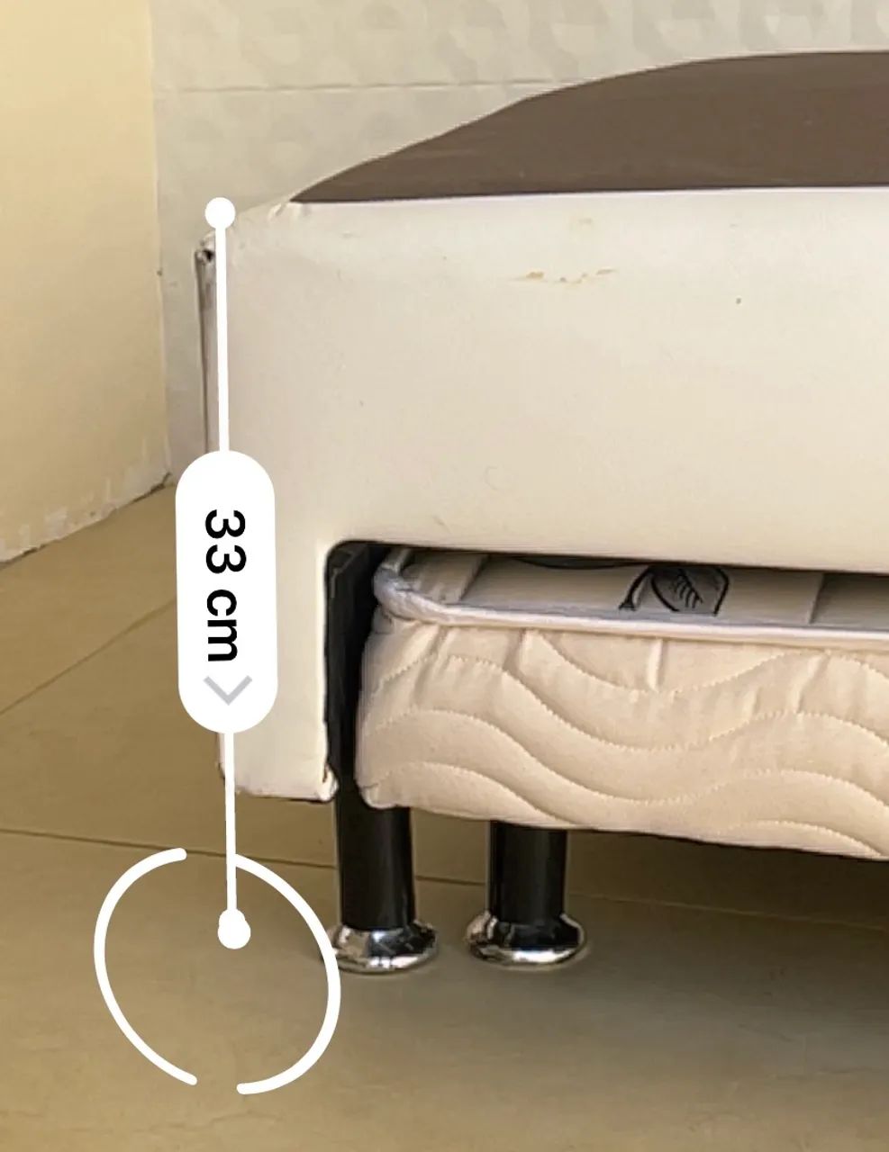 Base cama de solteiro com cama auxiliar  - Foto 3