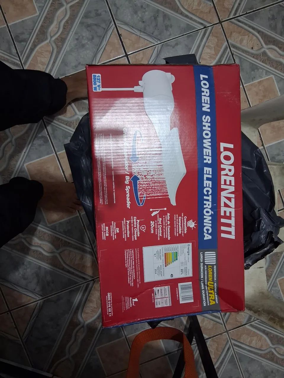 Chuveiro Lorenzetti Loren Shower 127w - Foto 3