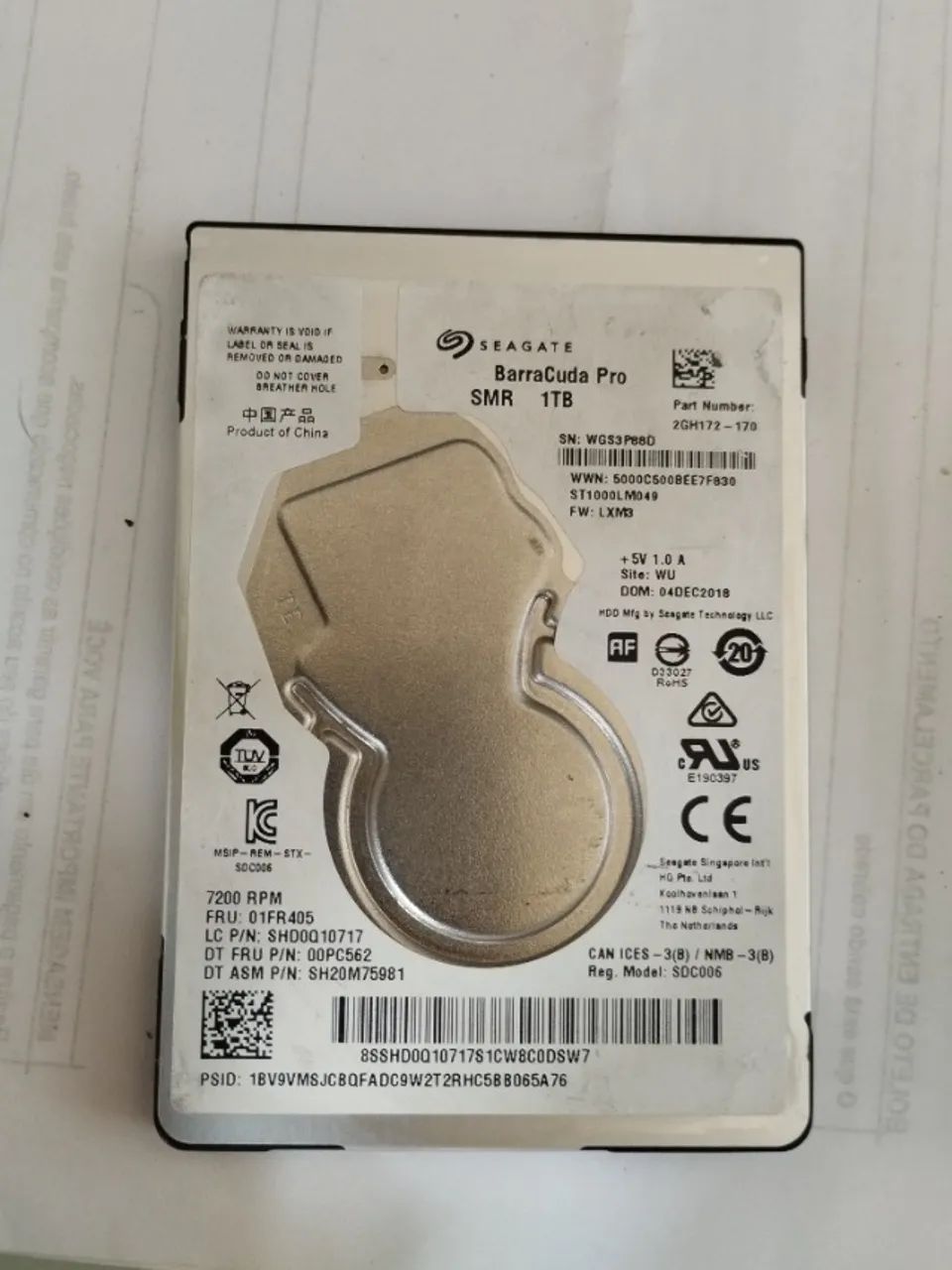 Vendo HDs para notebook e desktop