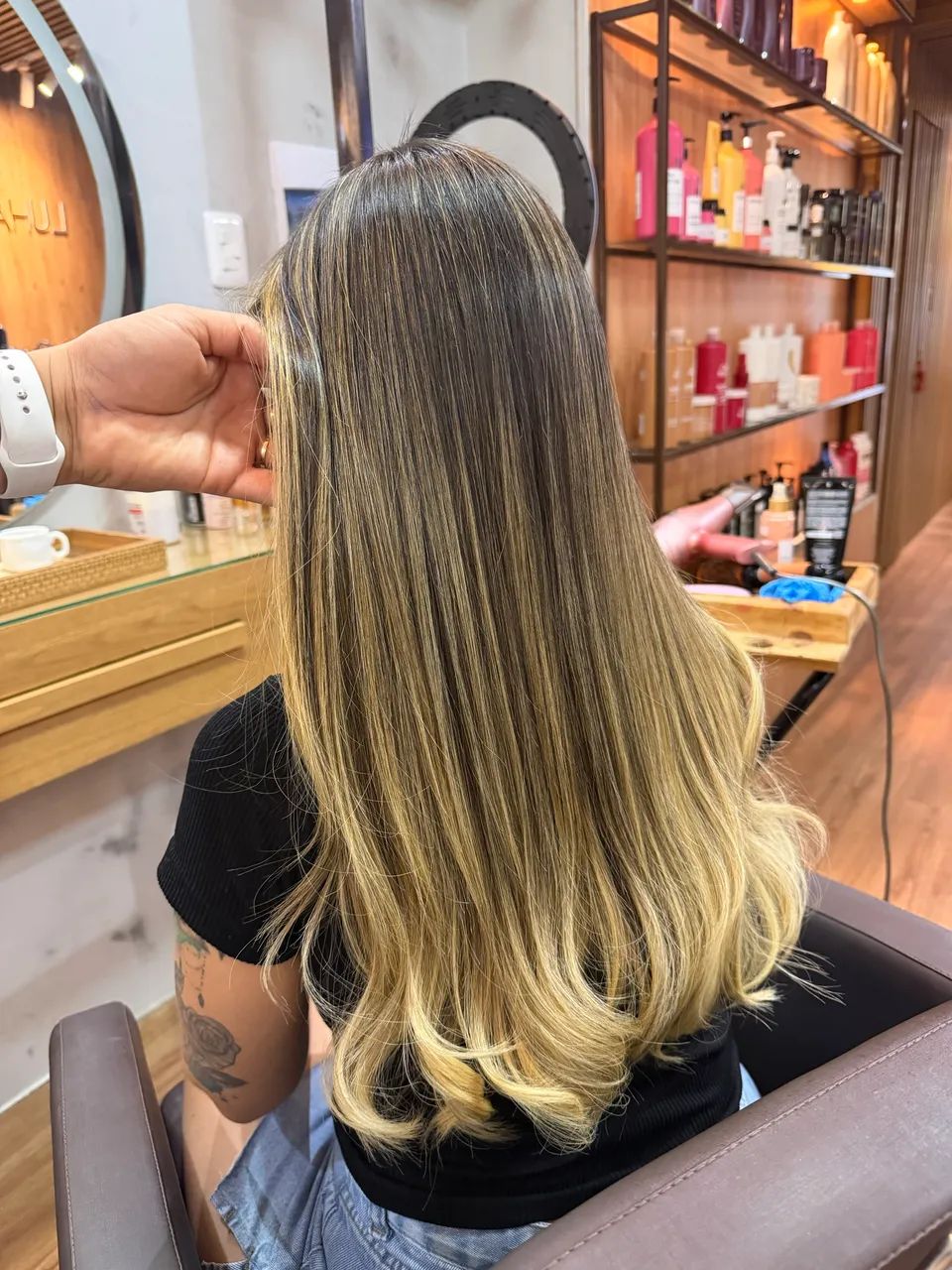 Cabelo brasileiro loiro 