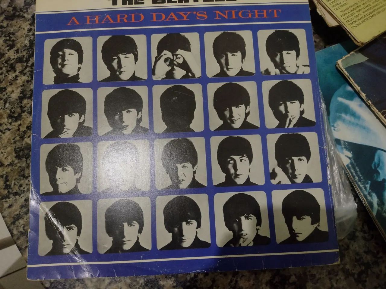 Vinil dos Beatles A Hard day's night 