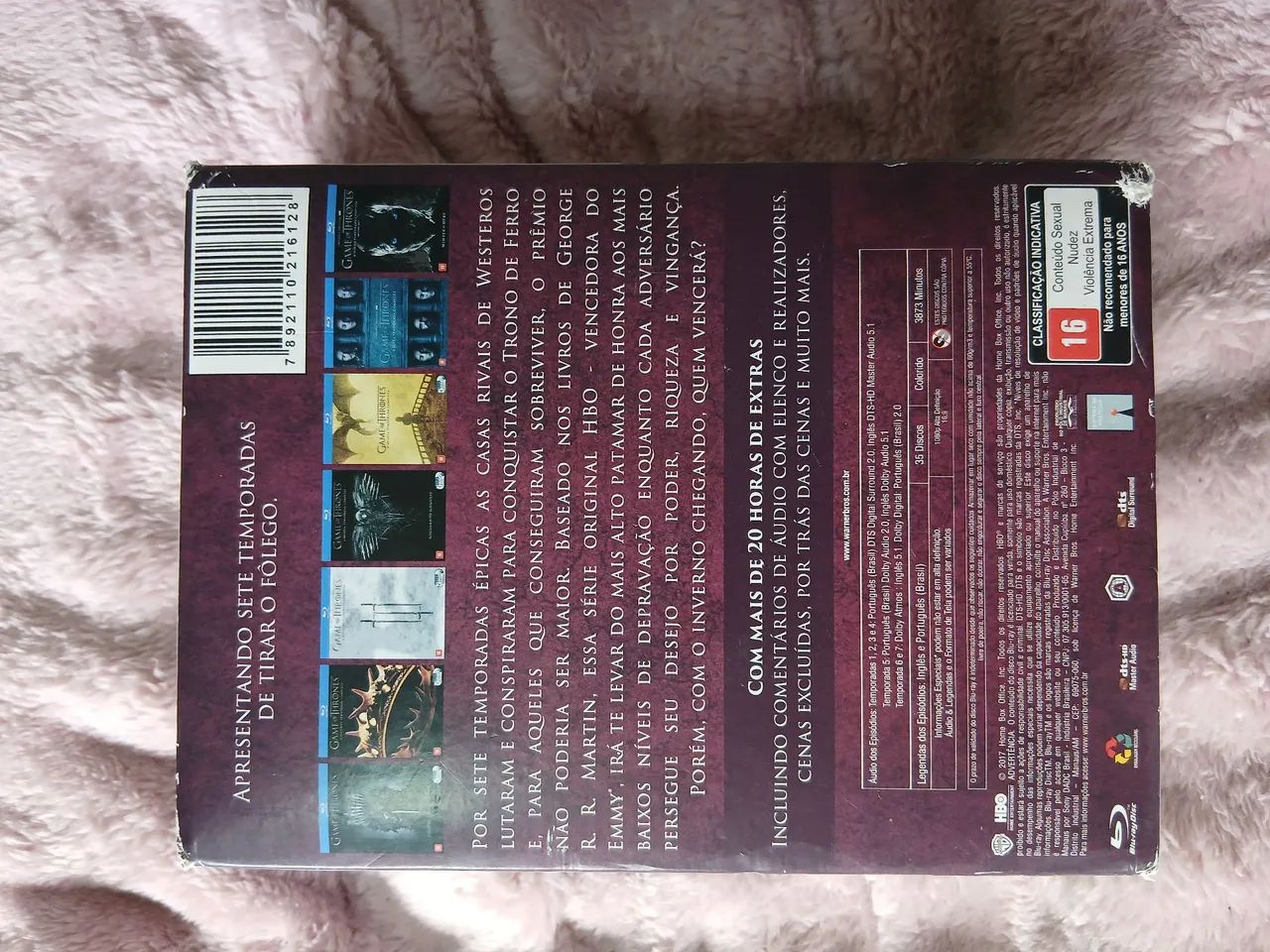 Coleção Game Of Thrones 1a à 7a Blu-Ray Box  - Foto 4