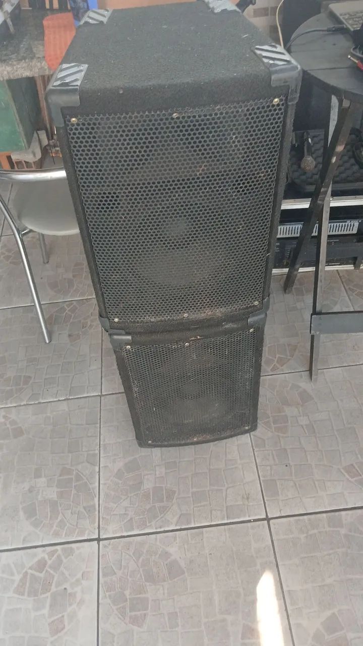 Caixa ativa e passiva para usar em eventos e igreja 