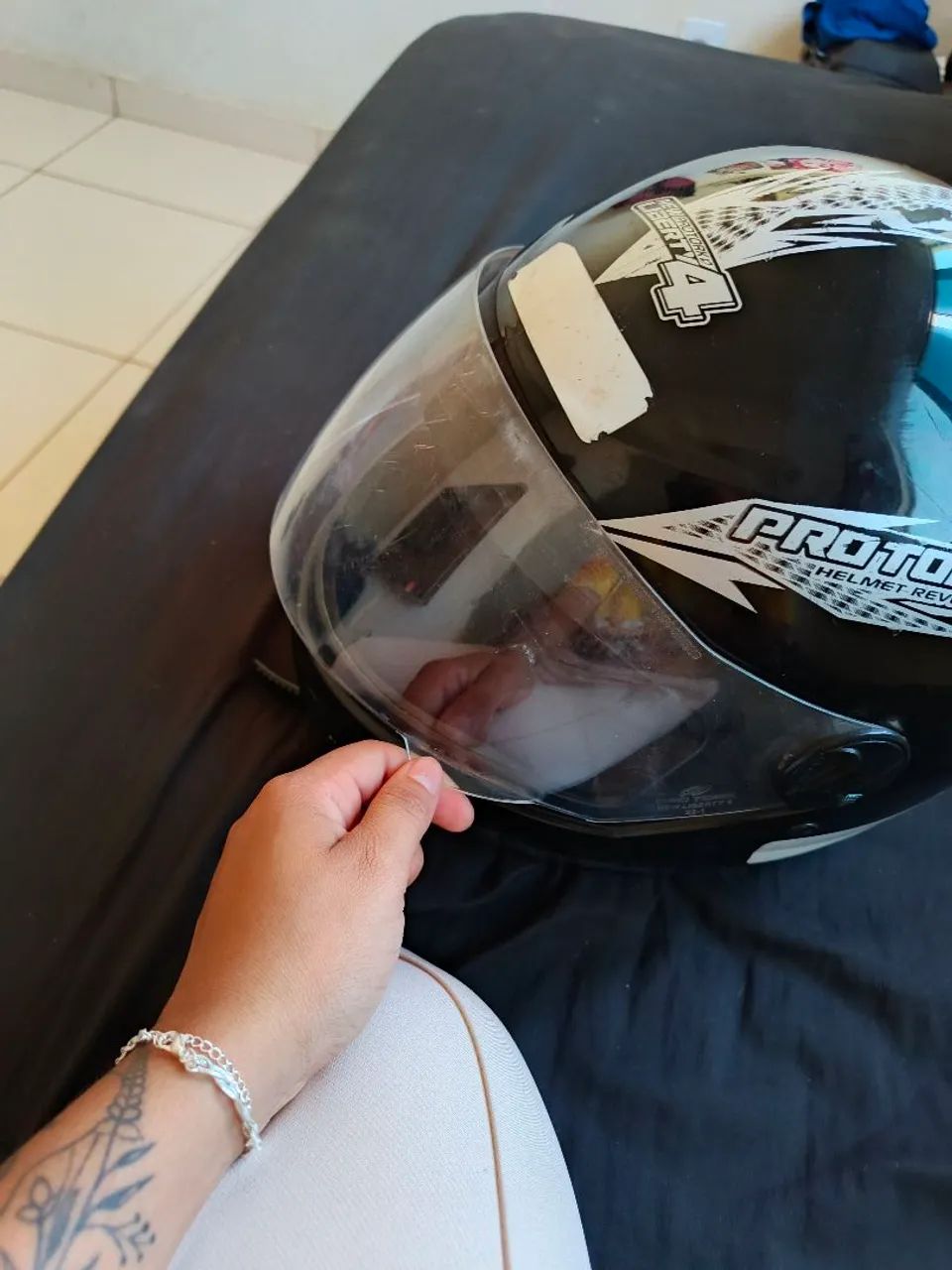 Capacete protork new libert 4 evolution - Foto 3