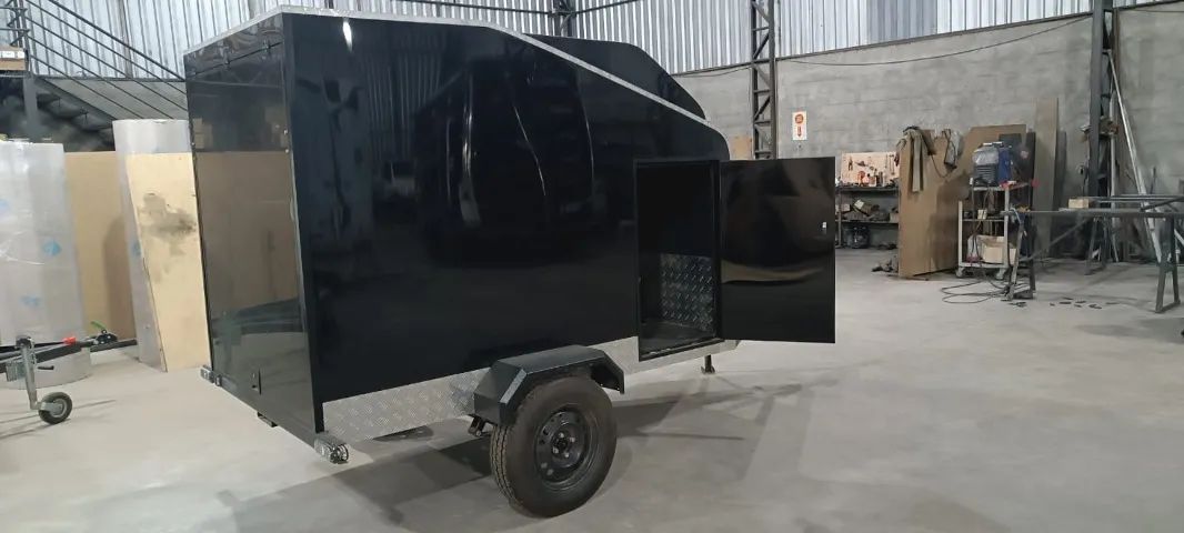 MINI TRAILER PRETO - Foto 2