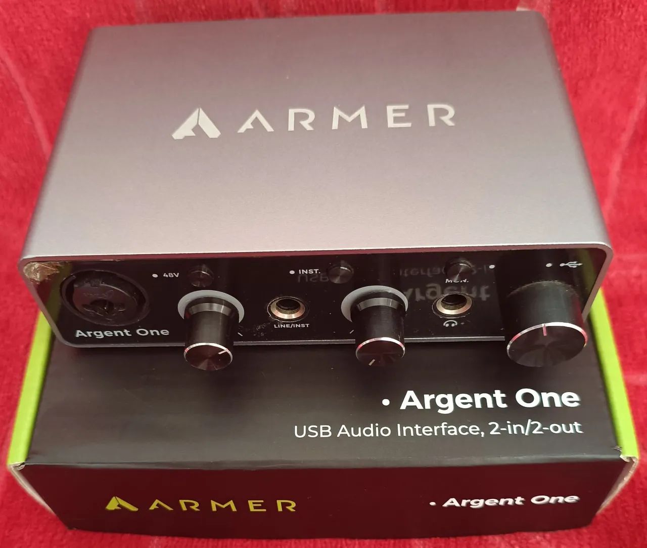 Interface de áudio Armer (Argent One)