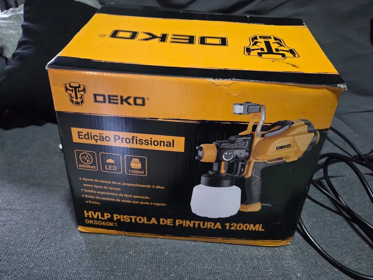 Pistola de tinta leia o anúncio  - Foto 4