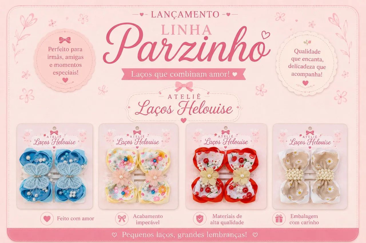 Laços de luxo infantil - Foto 3