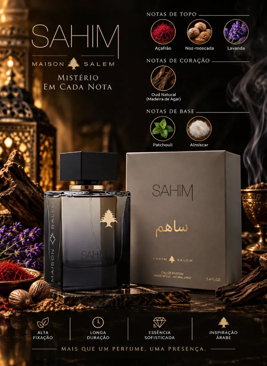 Maison Salem Sahim EDP 100ml - Foto 3